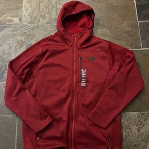 Red North Face Jacket